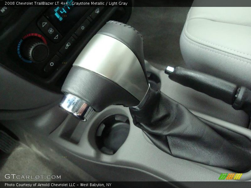 Graystone Metallic / Light Gray 2008 Chevrolet TrailBlazer LT 4x4