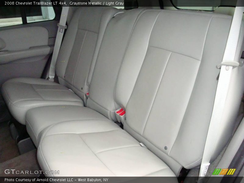 Graystone Metallic / Light Gray 2008 Chevrolet TrailBlazer LT 4x4