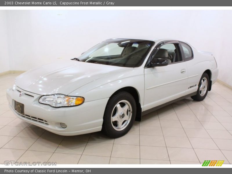 Cappuccino Frost Metallic / Gray 2003 Chevrolet Monte Carlo LS