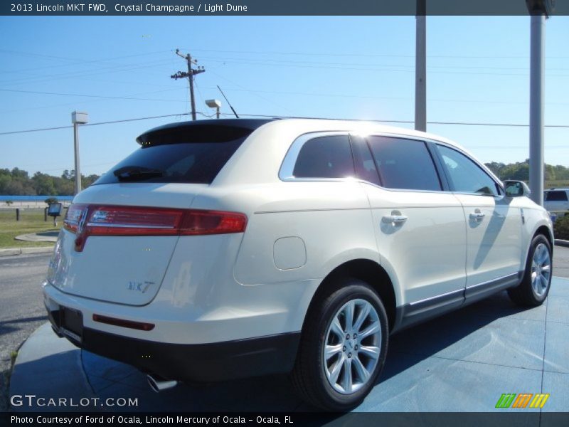Crystal Champagne / Light Dune 2013 Lincoln MKT FWD