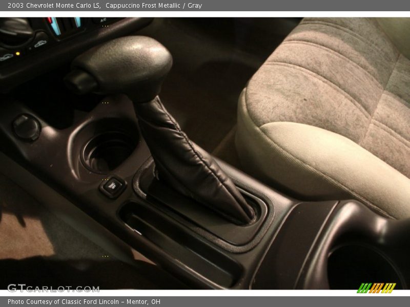 Cappuccino Frost Metallic / Gray 2003 Chevrolet Monte Carlo LS