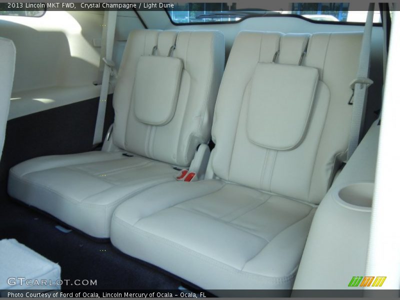 Rear Seat of 2013 MKT FWD