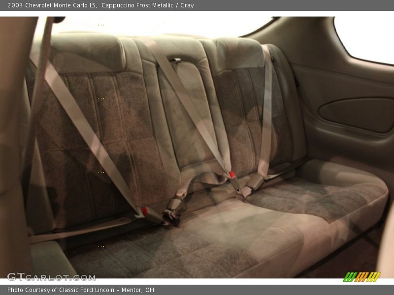 Cappuccino Frost Metallic / Gray 2003 Chevrolet Monte Carlo LS