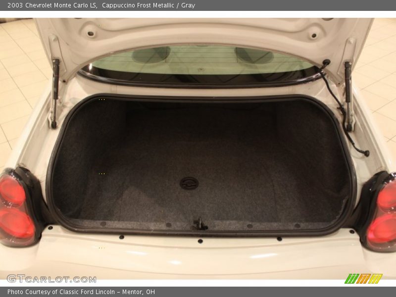 Cappuccino Frost Metallic / Gray 2003 Chevrolet Monte Carlo LS