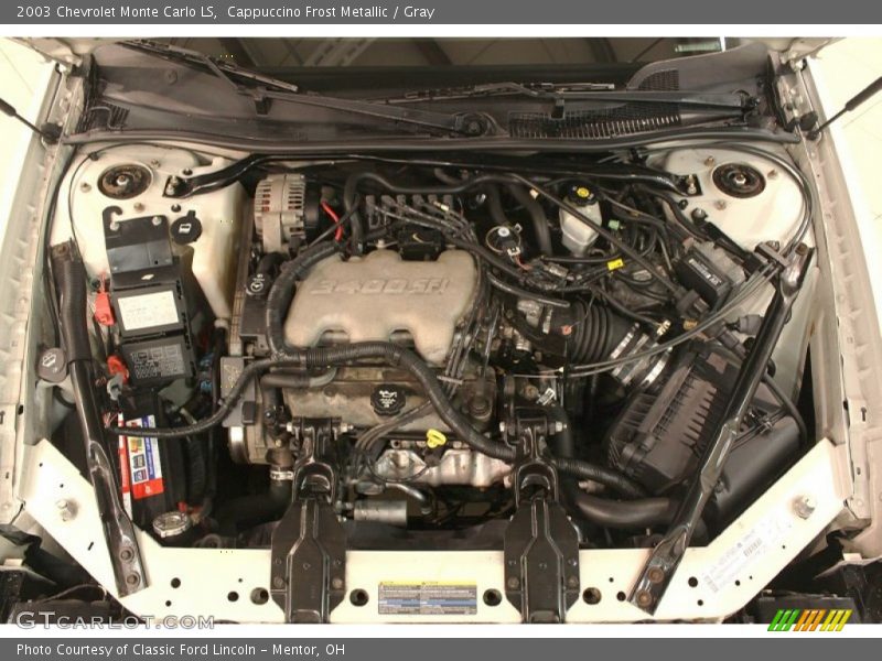 Cappuccino Frost Metallic / Gray 2003 Chevrolet Monte Carlo LS