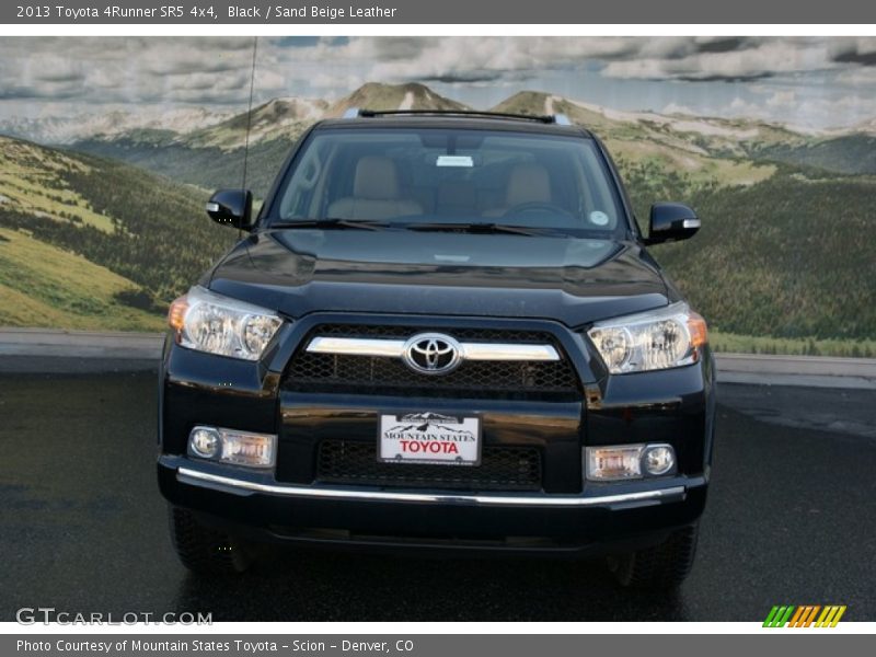 Black / Sand Beige Leather 2013 Toyota 4Runner SR5 4x4