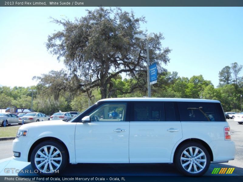 White Suede / Dune 2013 Ford Flex Limited