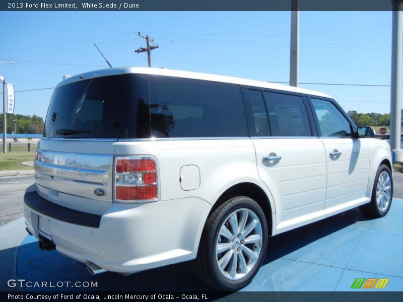 White Suede / Dune 2013 Ford Flex Limited