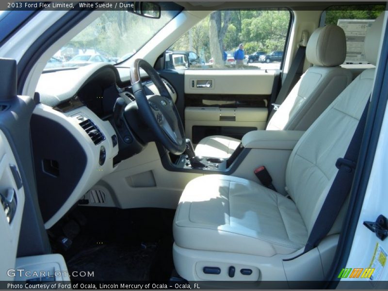 White Suede / Dune 2013 Ford Flex Limited