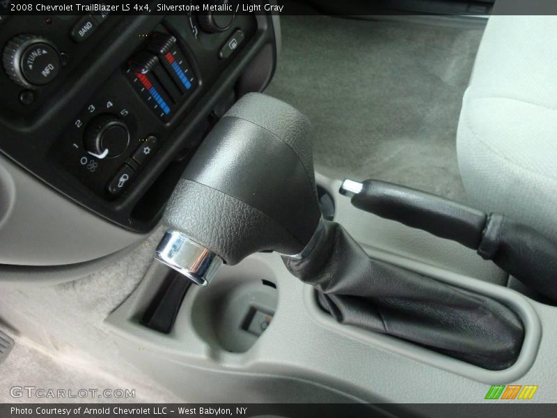 Silverstone Metallic / Light Gray 2008 Chevrolet TrailBlazer LS 4x4