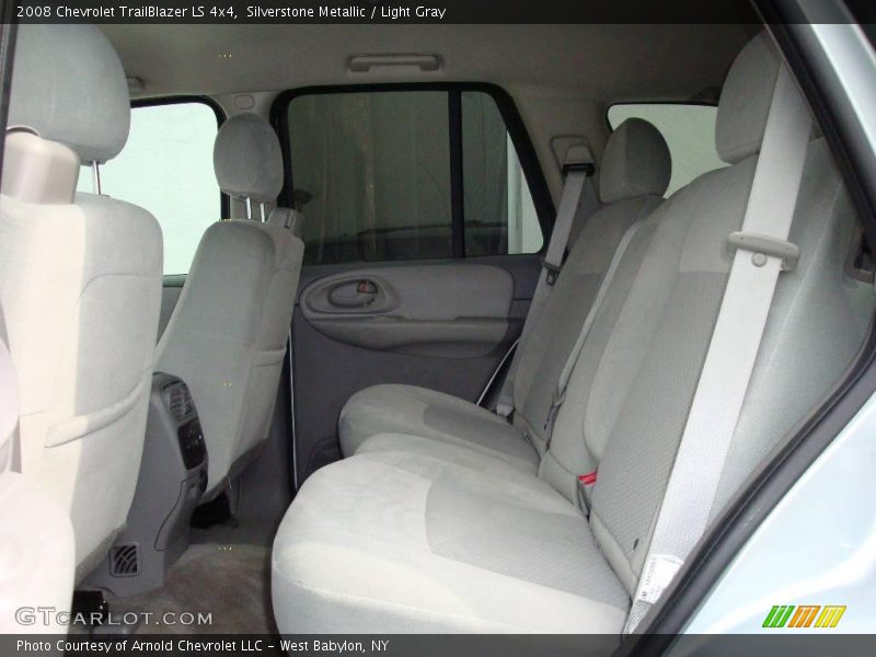 Silverstone Metallic / Light Gray 2008 Chevrolet TrailBlazer LS 4x4