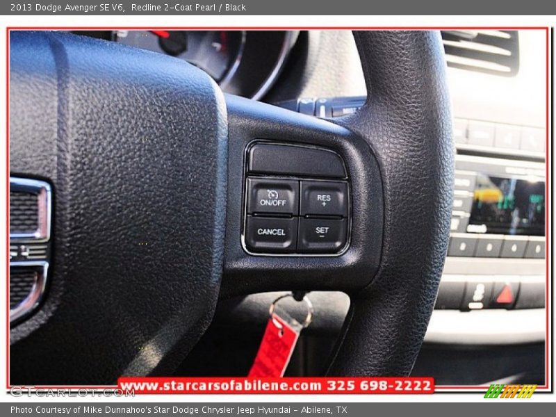 Redline 2-Coat Pearl / Black 2013 Dodge Avenger SE V6