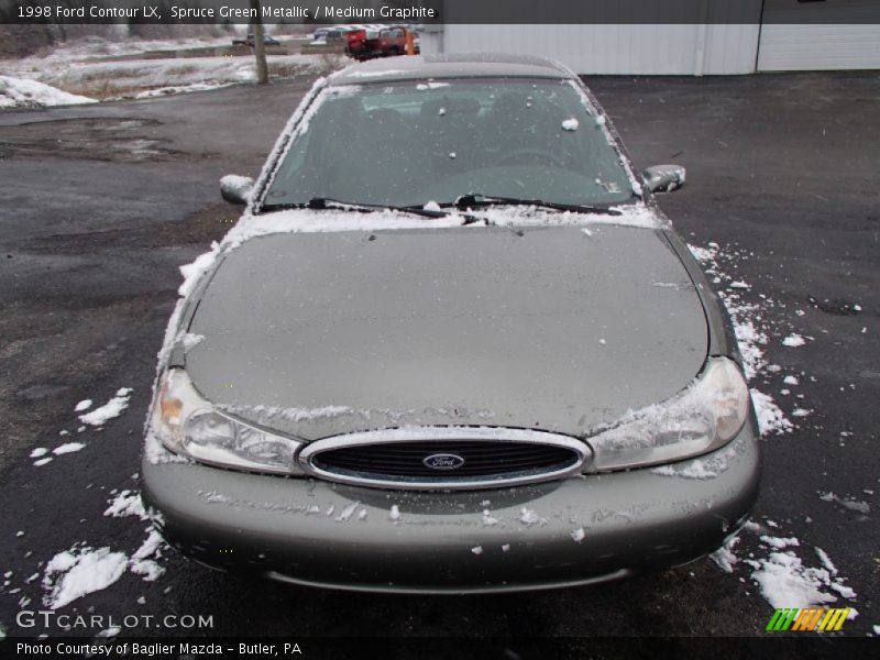 Spruce Green Metallic / Medium Graphite 1998 Ford Contour LX