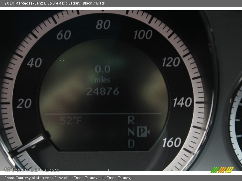 Black / Black 2010 Mercedes-Benz E 350 4Matic Sedan