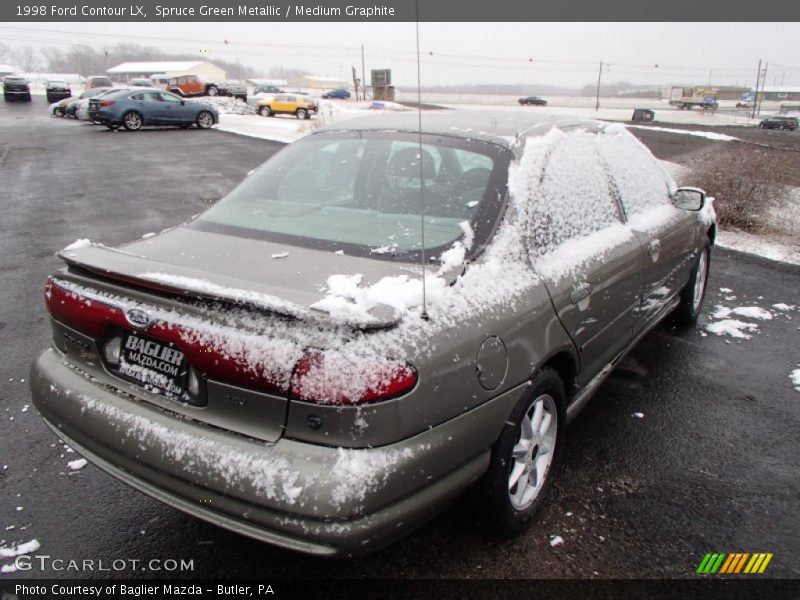 Spruce Green Metallic / Medium Graphite 1998 Ford Contour LX