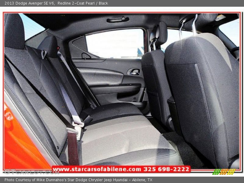 Redline 2-Coat Pearl / Black 2013 Dodge Avenger SE V6