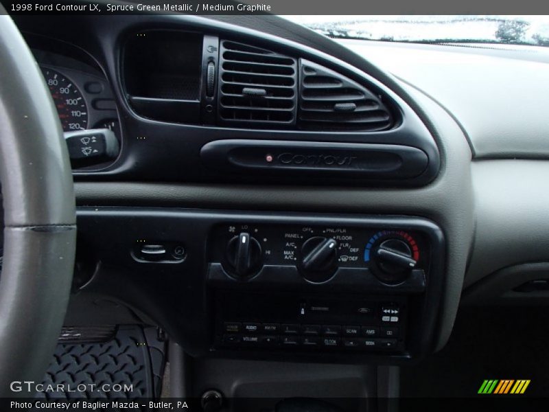 Spruce Green Metallic / Medium Graphite 1998 Ford Contour LX