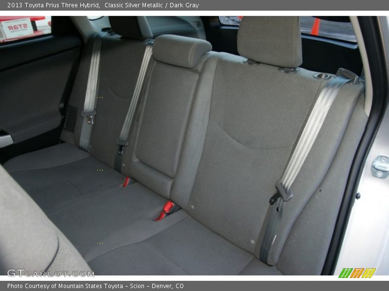 Classic Silver Metallic / Dark Gray 2013 Toyota Prius Three Hybrid
