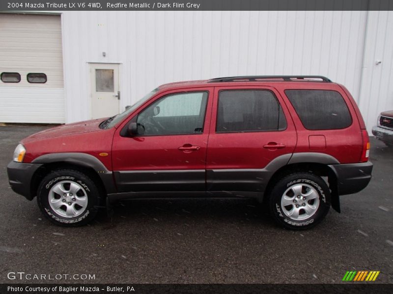Redfire Metallic / Dark Flint Grey 2004 Mazda Tribute LX V6 4WD