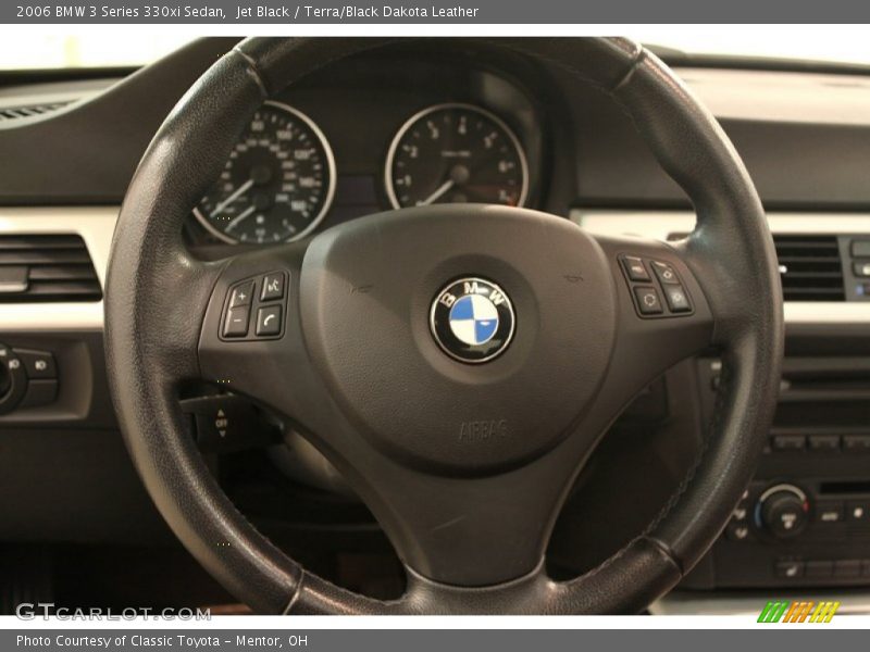 Jet Black / Terra/Black Dakota Leather 2006 BMW 3 Series 330xi Sedan