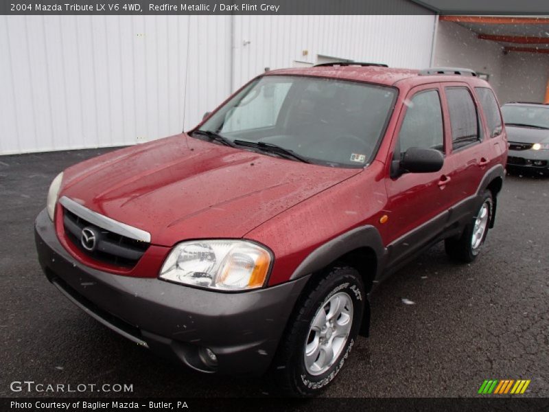 Redfire Metallic / Dark Flint Grey 2004 Mazda Tribute LX V6 4WD