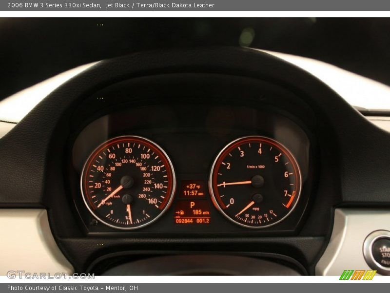 Jet Black / Terra/Black Dakota Leather 2006 BMW 3 Series 330xi Sedan