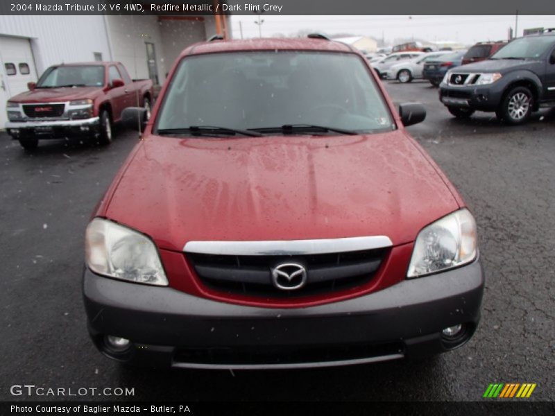 Redfire Metallic / Dark Flint Grey 2004 Mazda Tribute LX V6 4WD