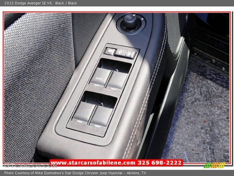 Black / Black 2013 Dodge Avenger SE V6