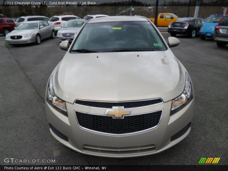 Gold Mist Metallic / Jet Black 2011 Chevrolet Cruze LT
