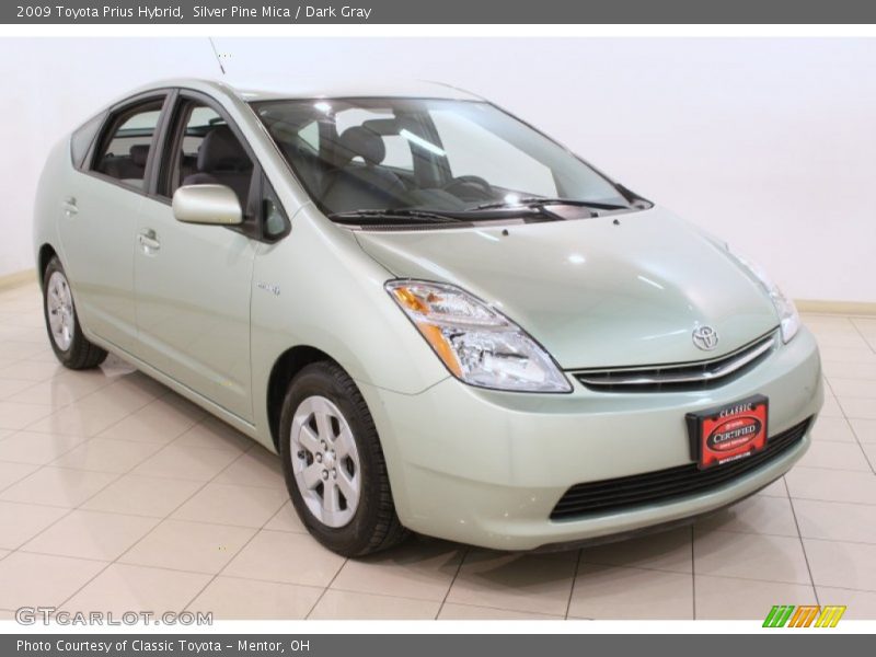 Silver Pine Mica / Dark Gray 2009 Toyota Prius Hybrid