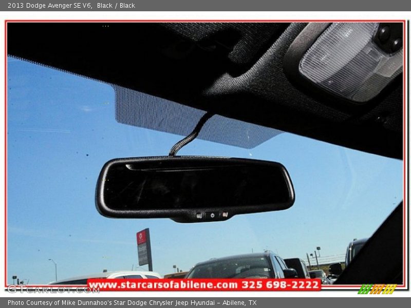 Black / Black 2013 Dodge Avenger SE V6