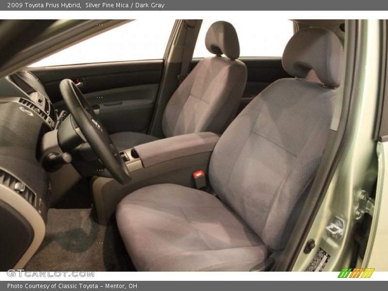 Silver Pine Mica / Dark Gray 2009 Toyota Prius Hybrid