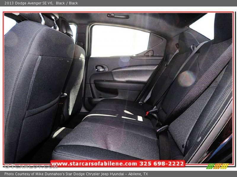 Black / Black 2013 Dodge Avenger SE V6