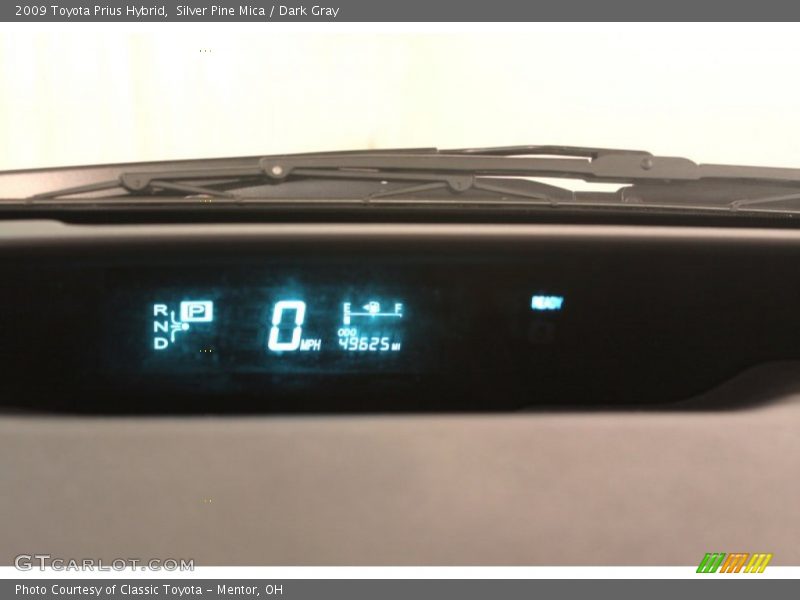 Silver Pine Mica / Dark Gray 2009 Toyota Prius Hybrid