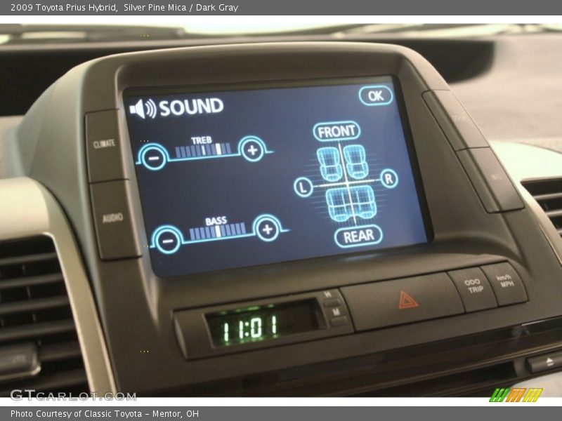 Silver Pine Mica / Dark Gray 2009 Toyota Prius Hybrid
