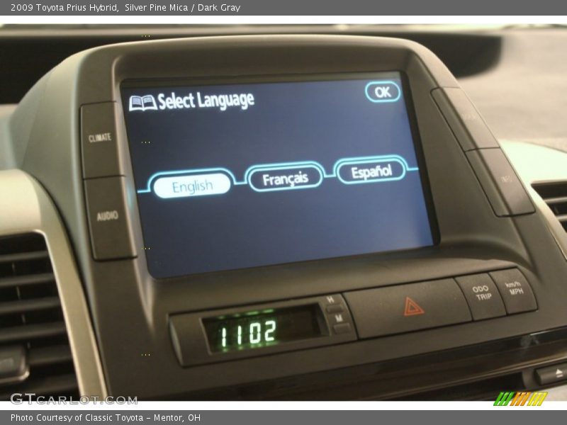 Silver Pine Mica / Dark Gray 2009 Toyota Prius Hybrid