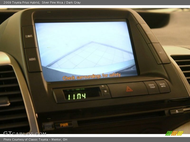 Silver Pine Mica / Dark Gray 2009 Toyota Prius Hybrid