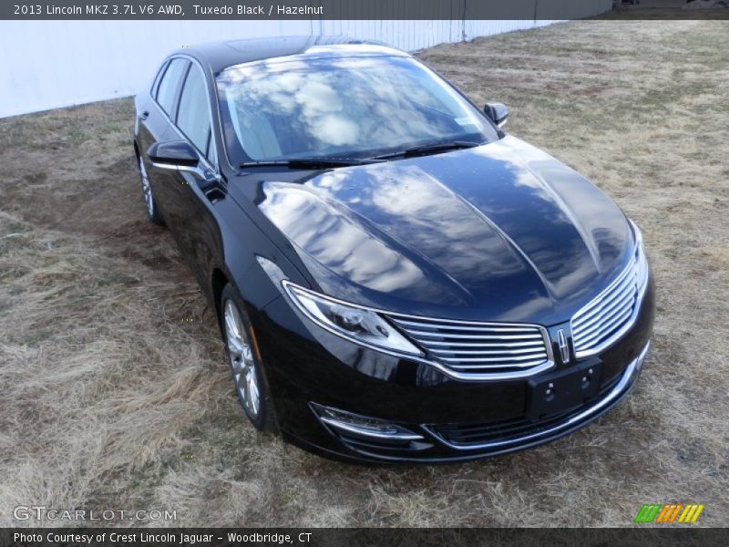 Tuxedo Black / Hazelnut 2013 Lincoln MKZ 3.7L V6 AWD