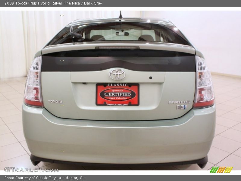 Silver Pine Mica / Dark Gray 2009 Toyota Prius Hybrid