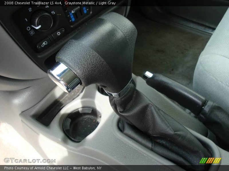 Graystone Metallic / Light Gray 2008 Chevrolet TrailBlazer LS 4x4