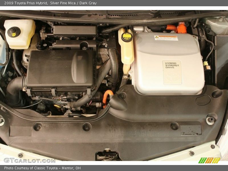 Silver Pine Mica / Dark Gray 2009 Toyota Prius Hybrid