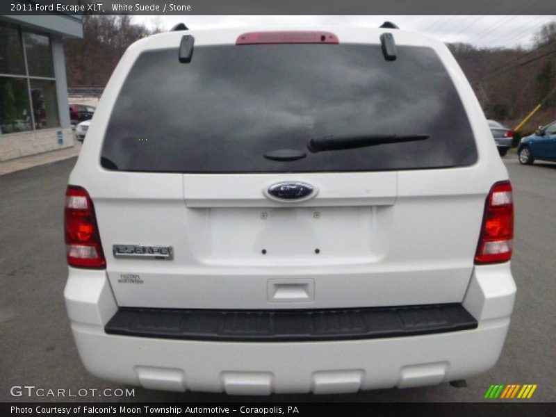 White Suede / Stone 2011 Ford Escape XLT