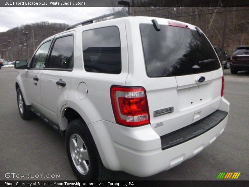 White Suede / Stone 2011 Ford Escape XLT