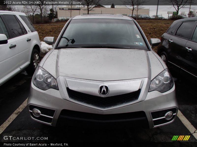 Palladium Metallic / Ebony 2012 Acura RDX SH-AWD