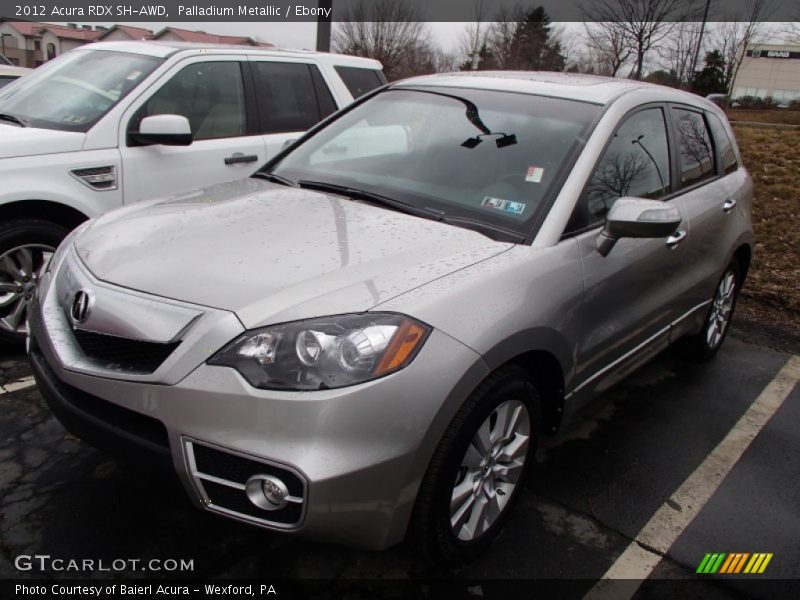 Palladium Metallic / Ebony 2012 Acura RDX SH-AWD