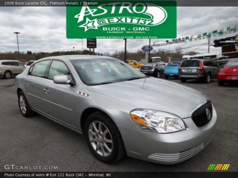 Platinum Metallic / Titanium 2008 Buick Lucerne CXL