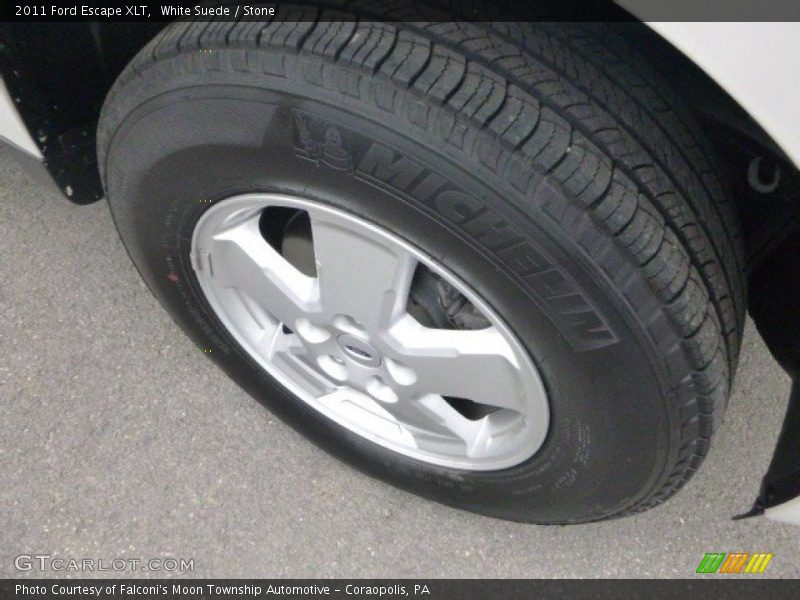 White Suede / Stone 2011 Ford Escape XLT