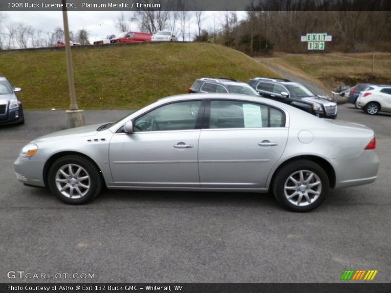 Platinum Metallic / Titanium 2008 Buick Lucerne CXL
