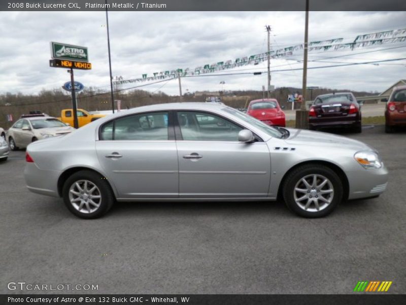 Platinum Metallic / Titanium 2008 Buick Lucerne CXL