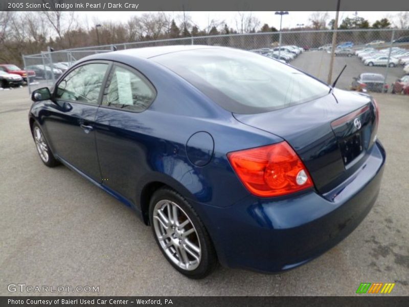 Indigo Ink Pearl / Dark Gray 2005 Scion tC
